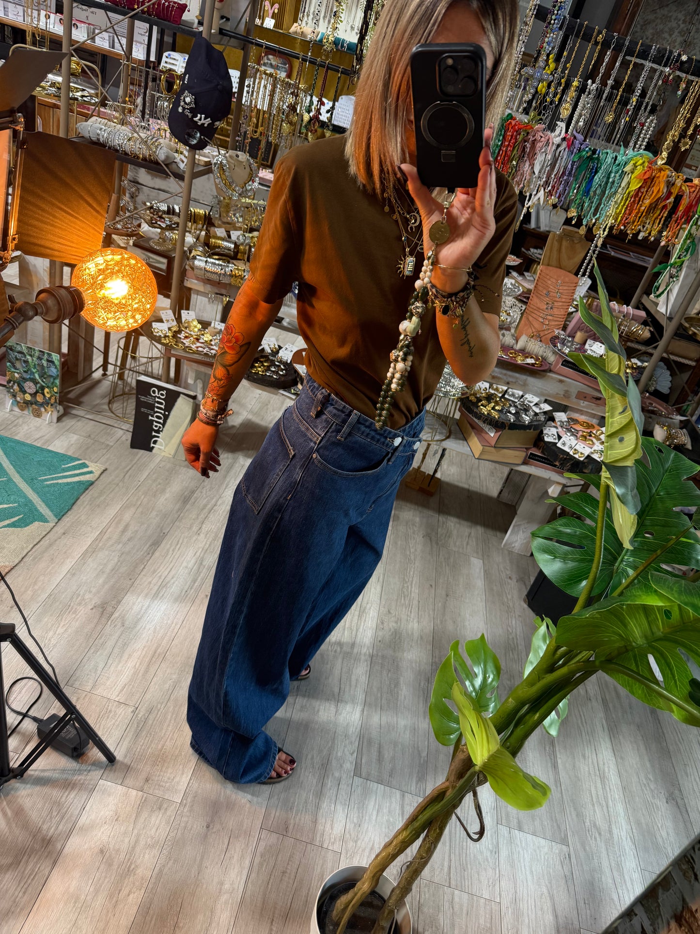 Jeans Over Maxy