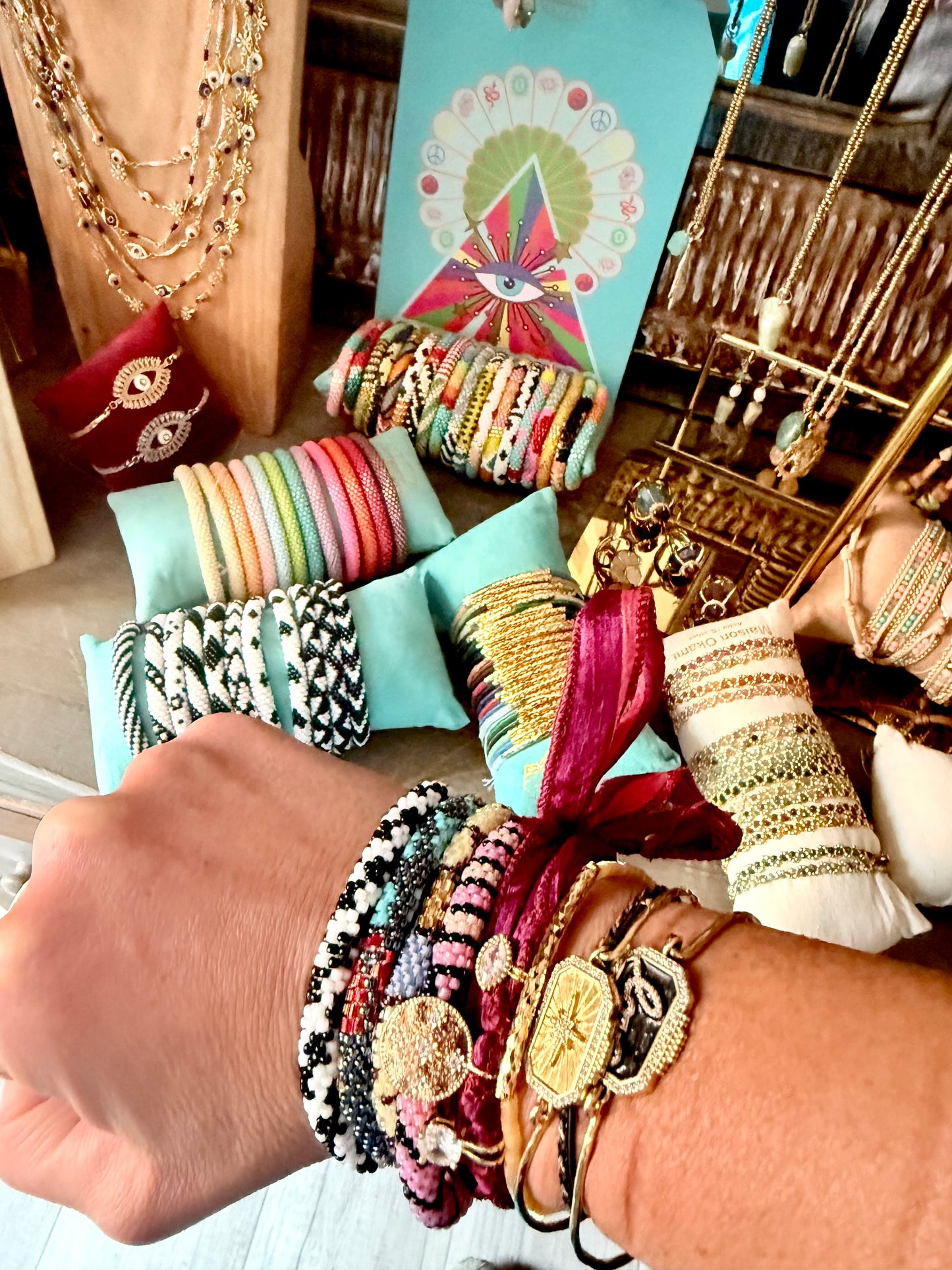 Bracelet Népalais DONUTS WAX