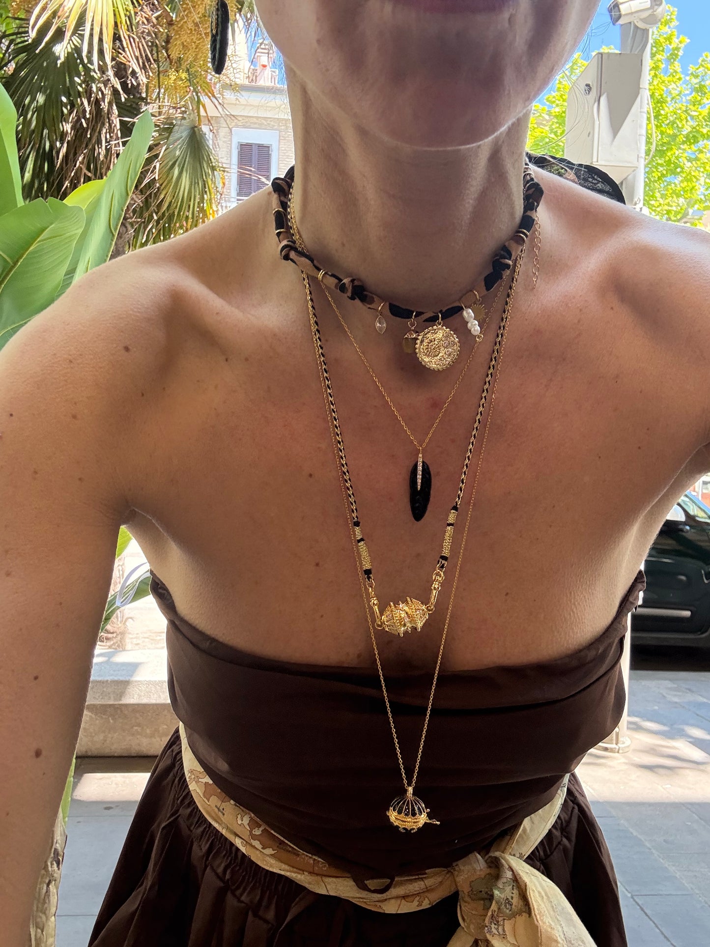 Collier Black Shine Protection