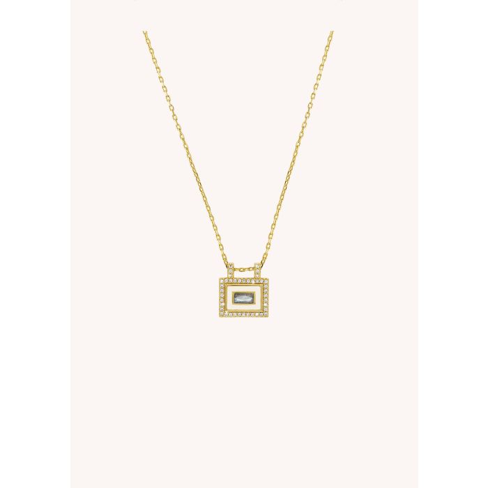 Collier-Ivory Labradorite El Paso