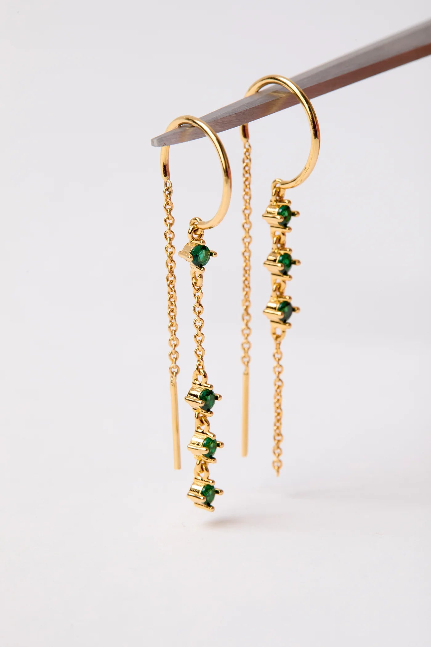 BOUCLES D'OREILLES - GREEN RIALTO