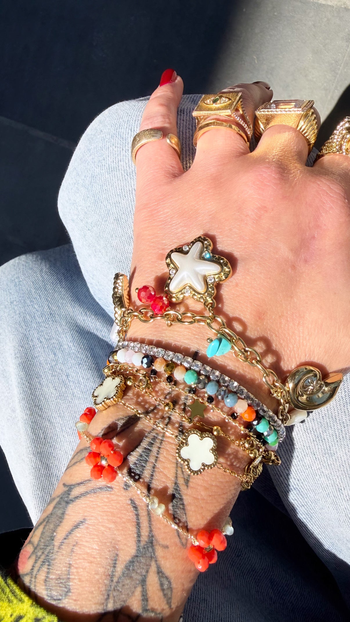 Bracciali Flowers uncinetto