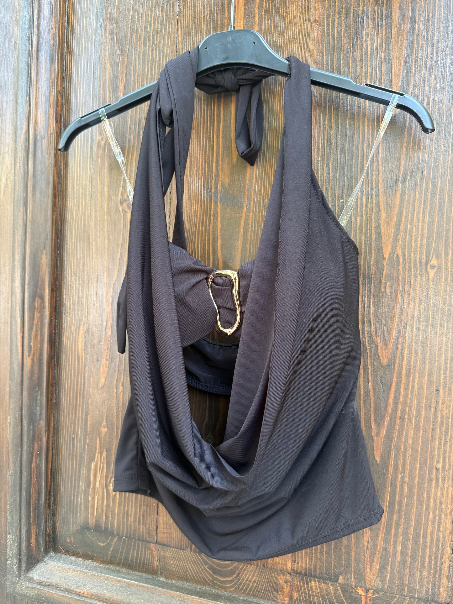 Top doppio con fascia