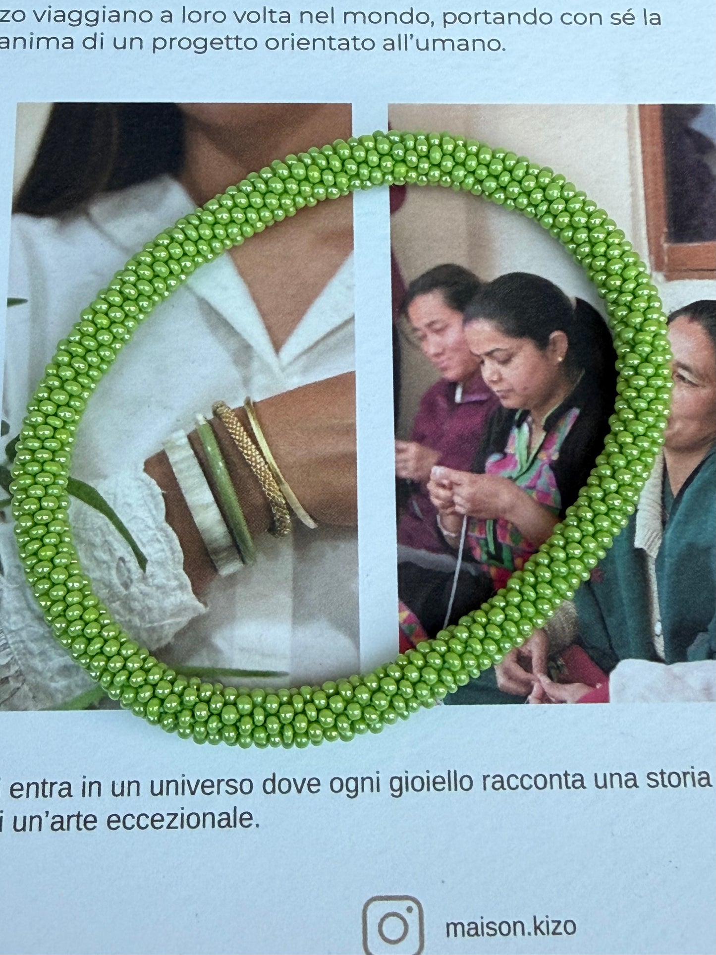 Cavigliera Nepalese Maison Kizo
