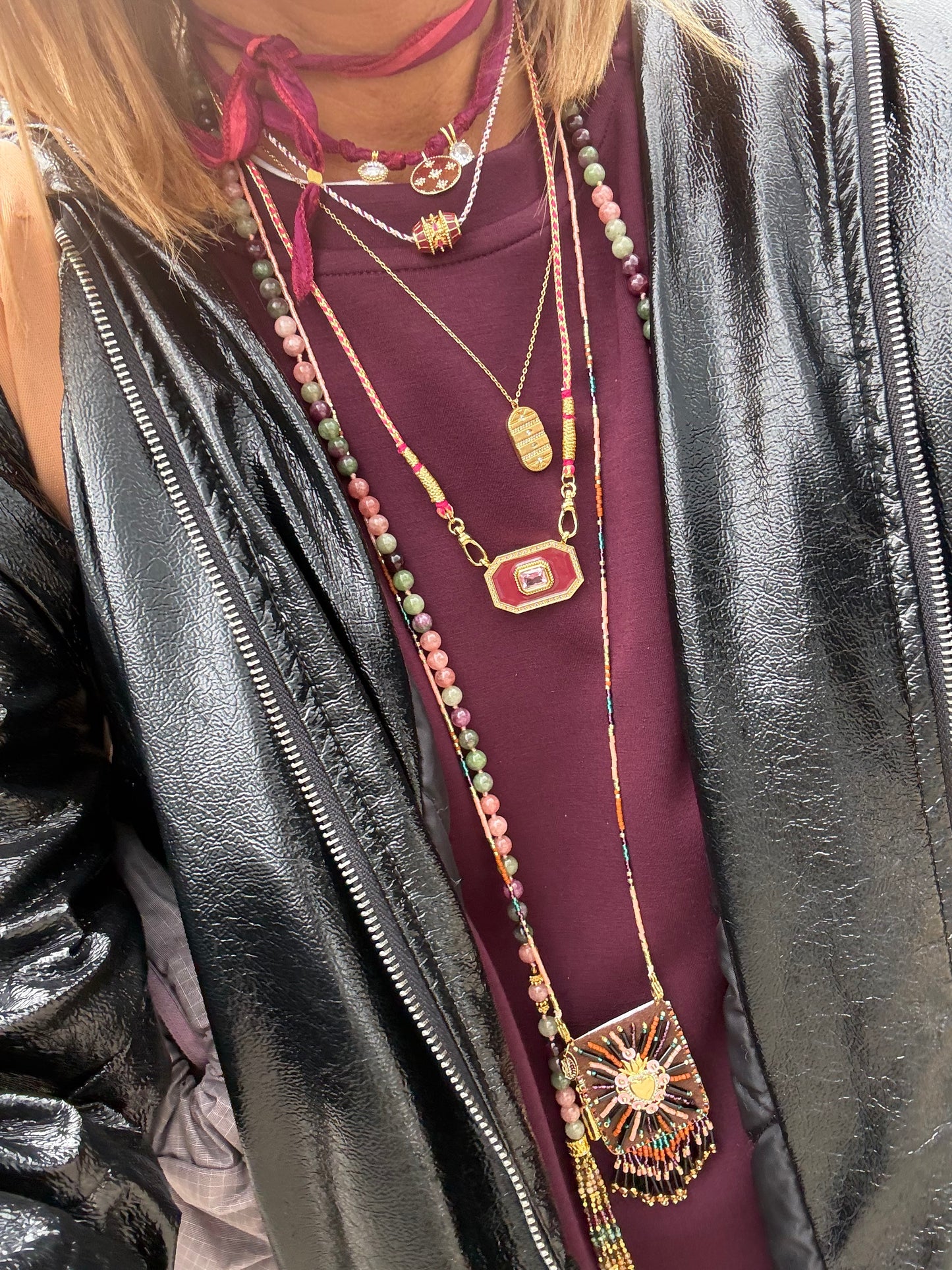 Collier Pochette Ex voto