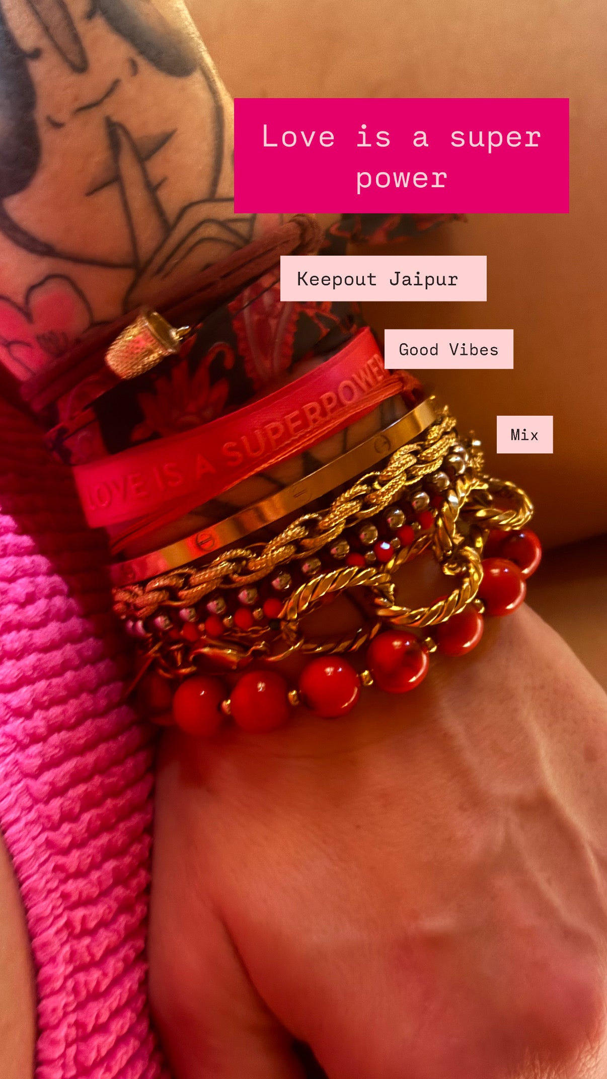 Bracciali Good Vibes π