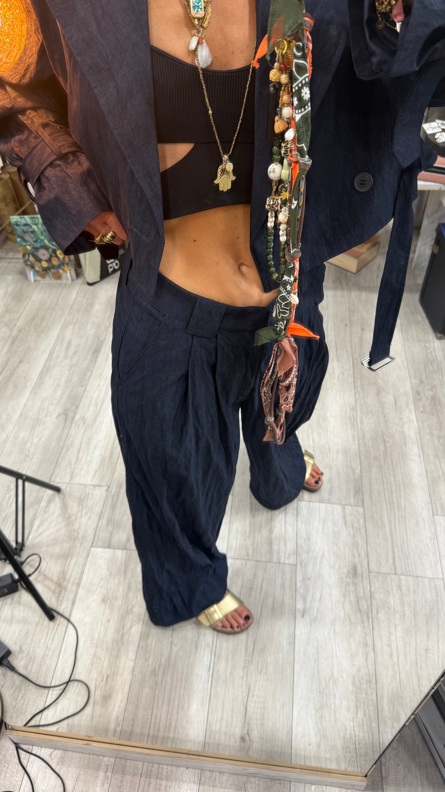 Pantalone Stropicciato