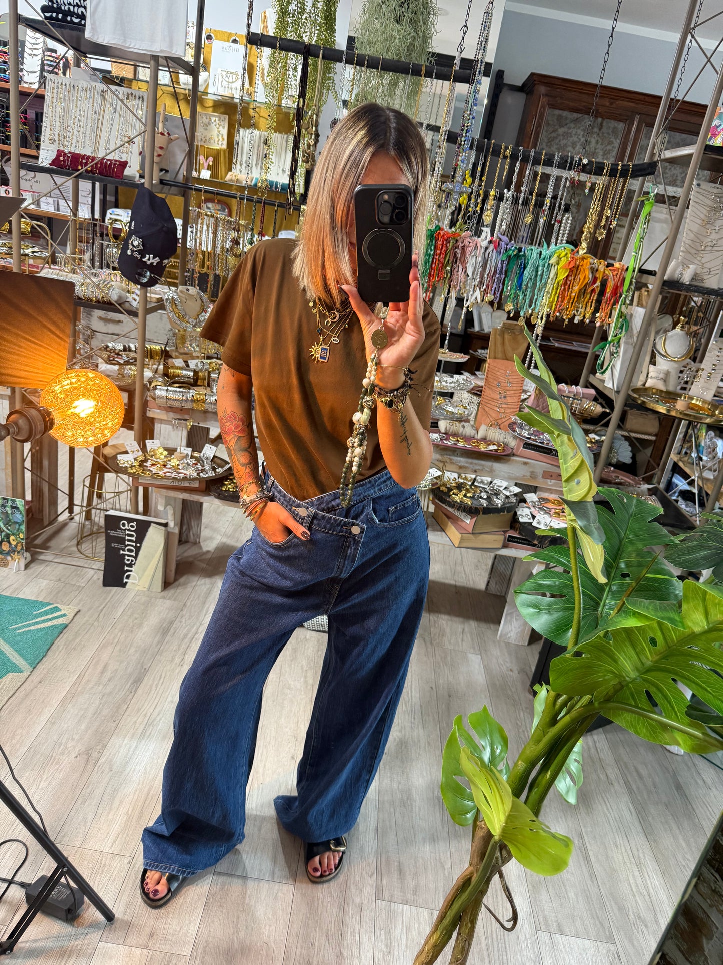 Jeans Over Maxy