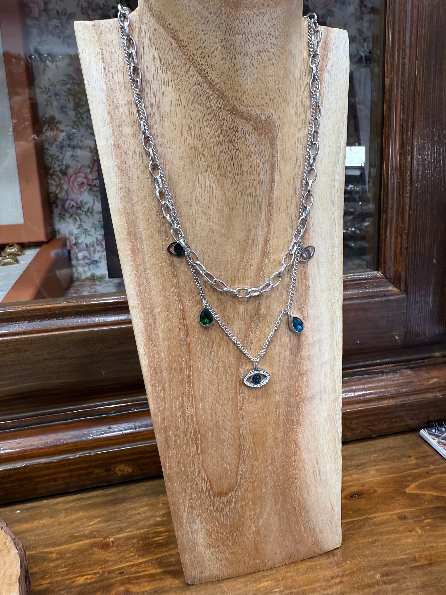 Collana doppia Eye