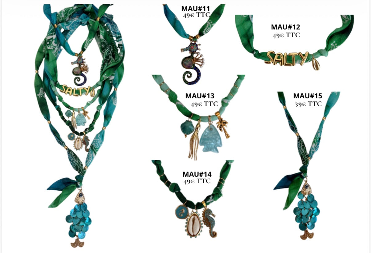 Collection Mairitius verde/blu