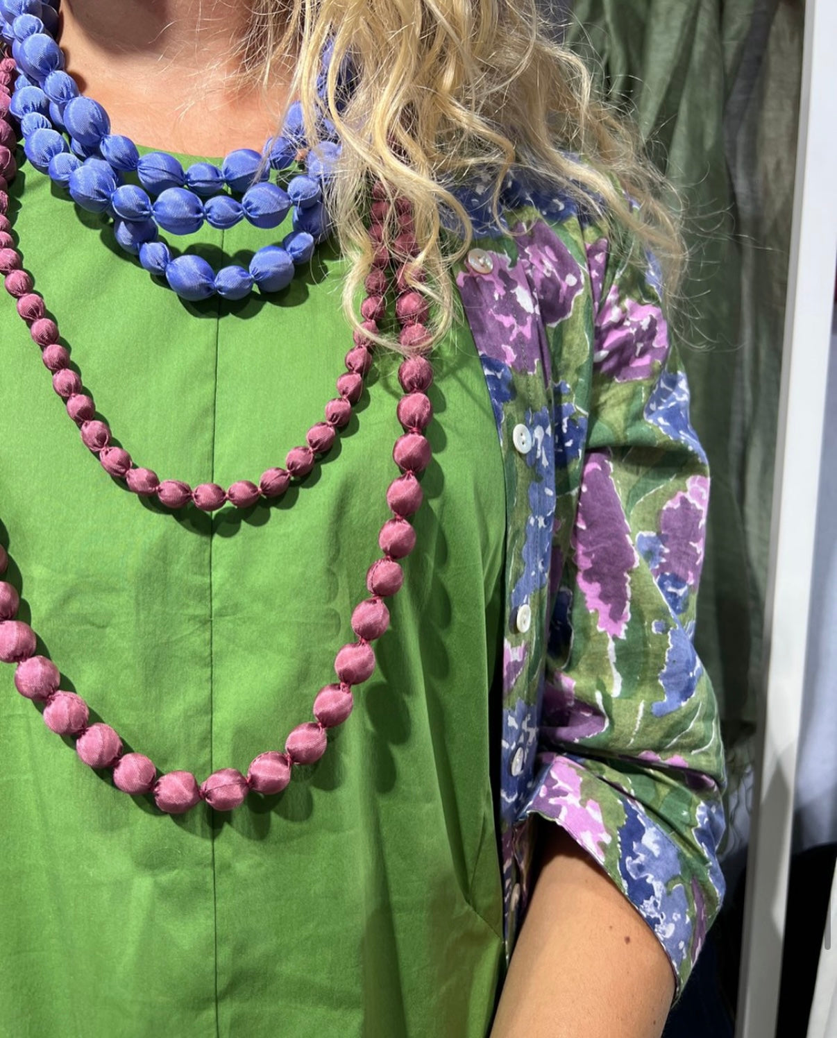 DOAN NODI COLLANA IN SETA