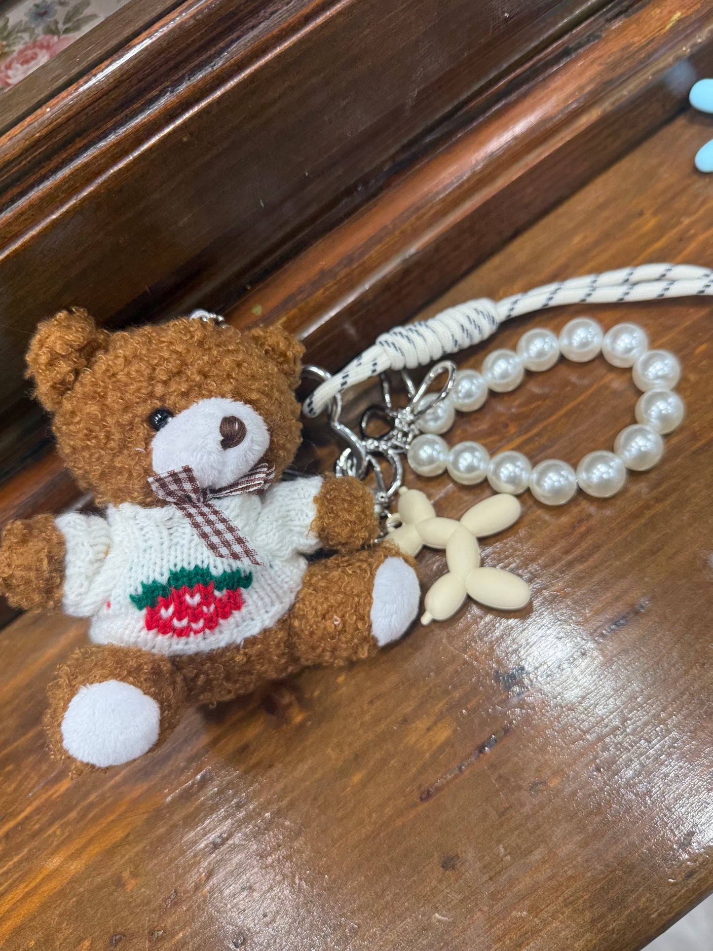 PORTA CHIAVE TEDDY LOVE