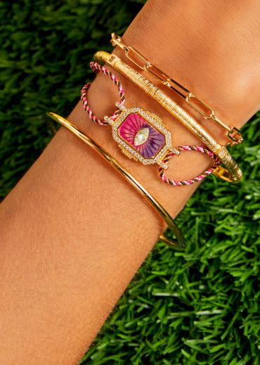 Bracelet Pink Eye Boheme