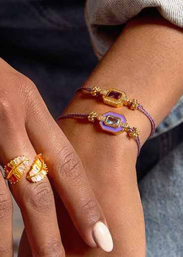 Bracelet Amethiste Shine art d’eco