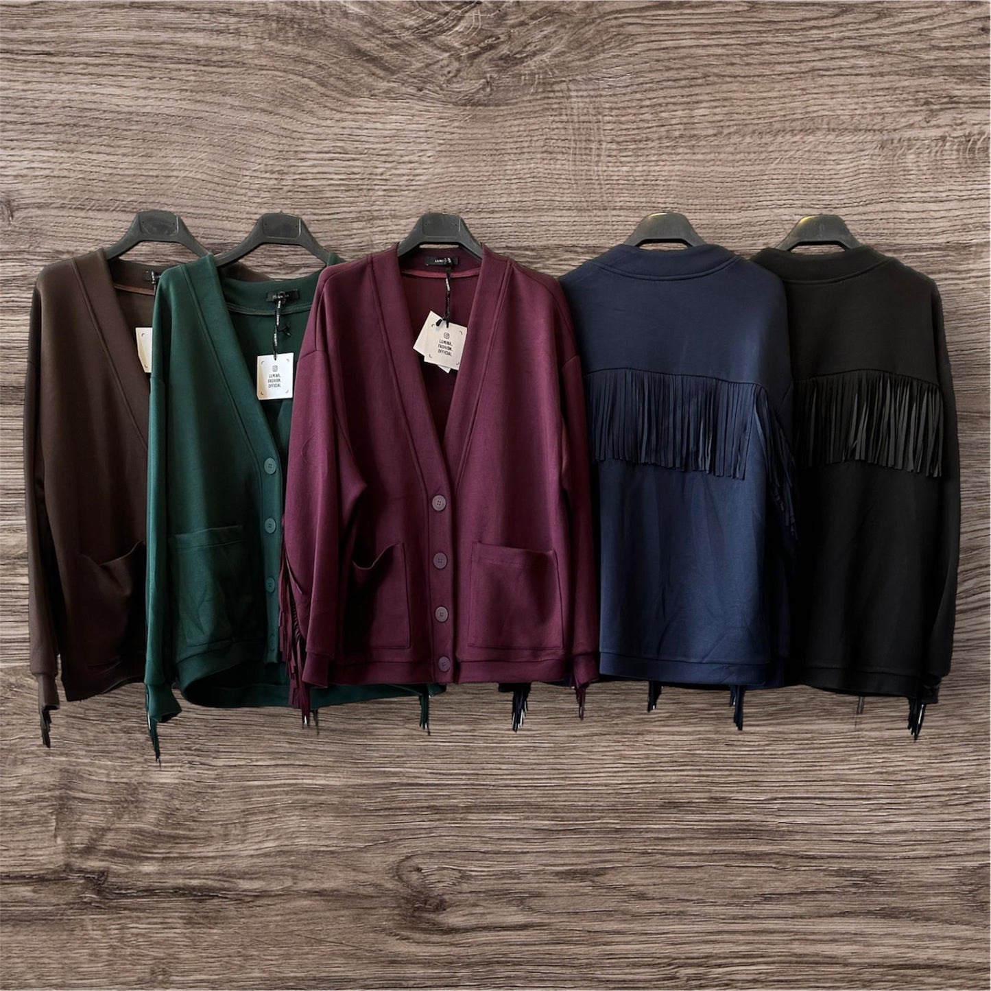 Cardigan Frange