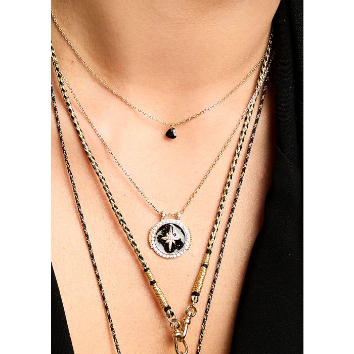 NECKLACE - BLACK DIWALI BOHO
