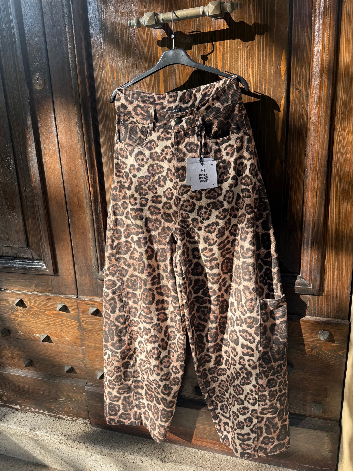 Jeans Animalier over