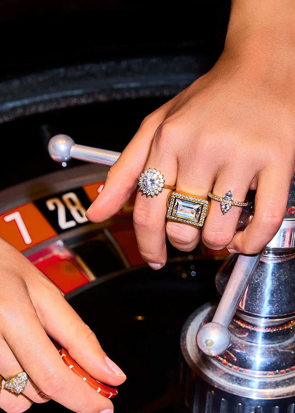 RING - WHITE STONE SOFIA