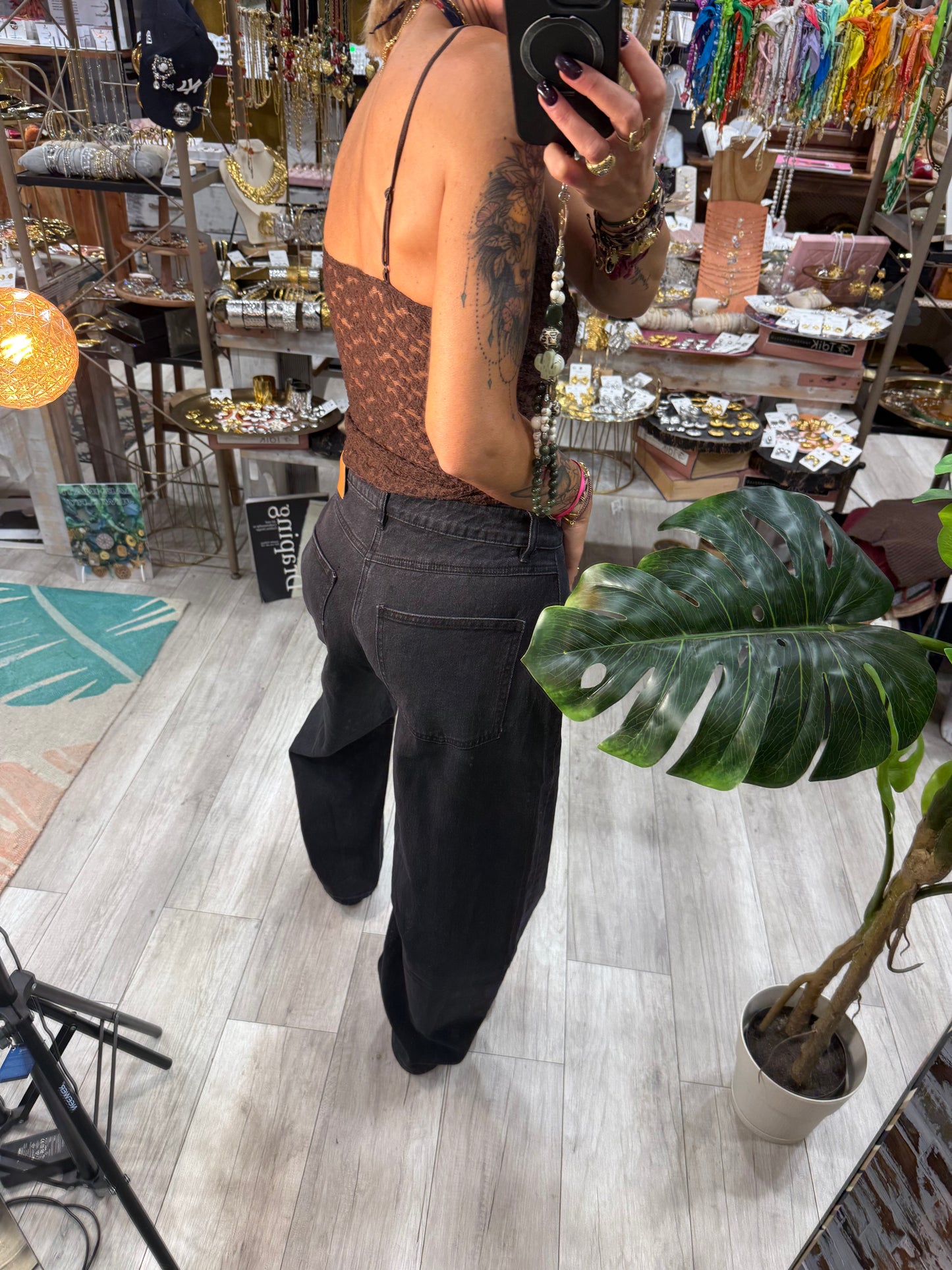 Jeans Ballon Black