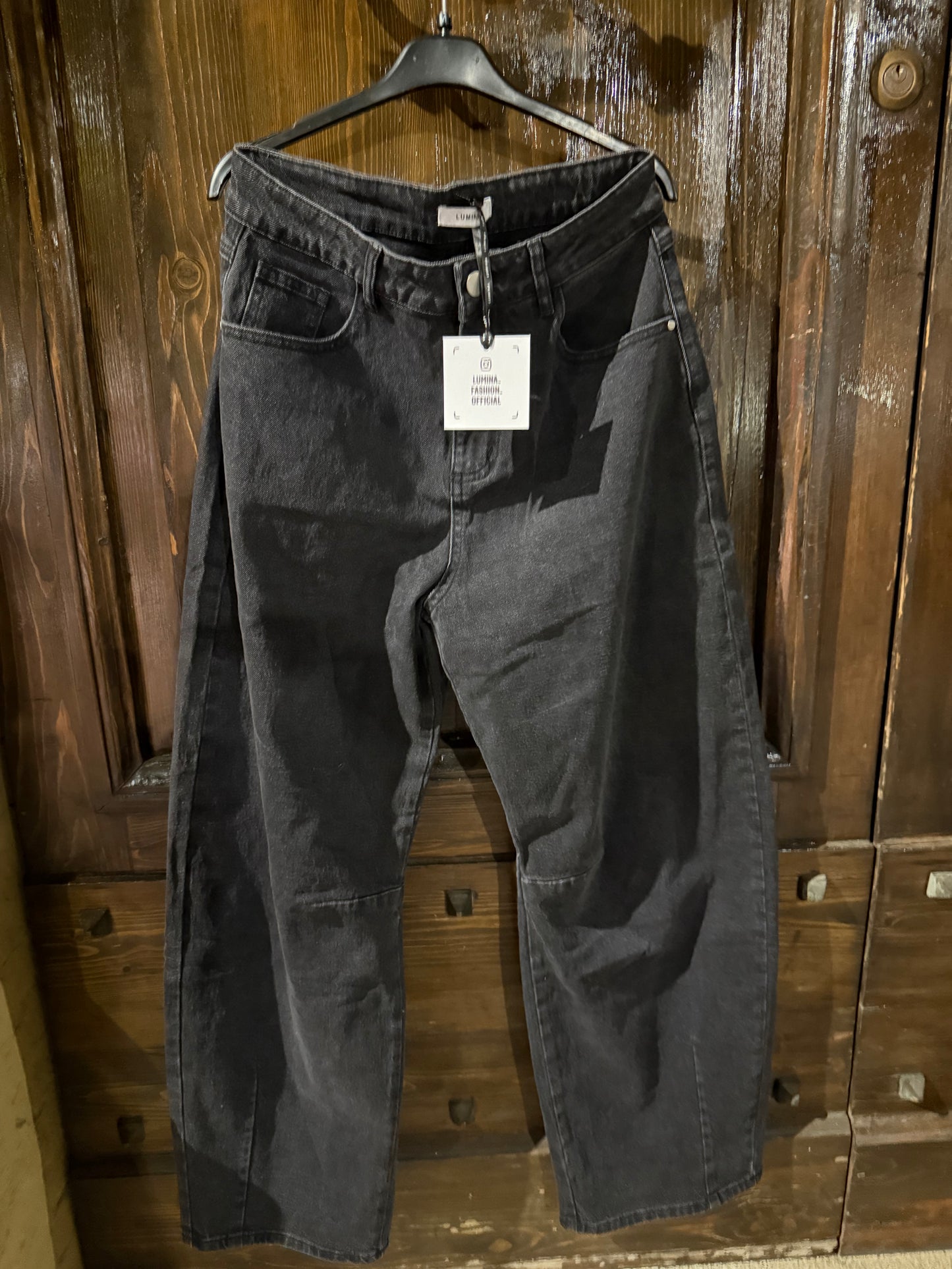 Jeans Ballon Black