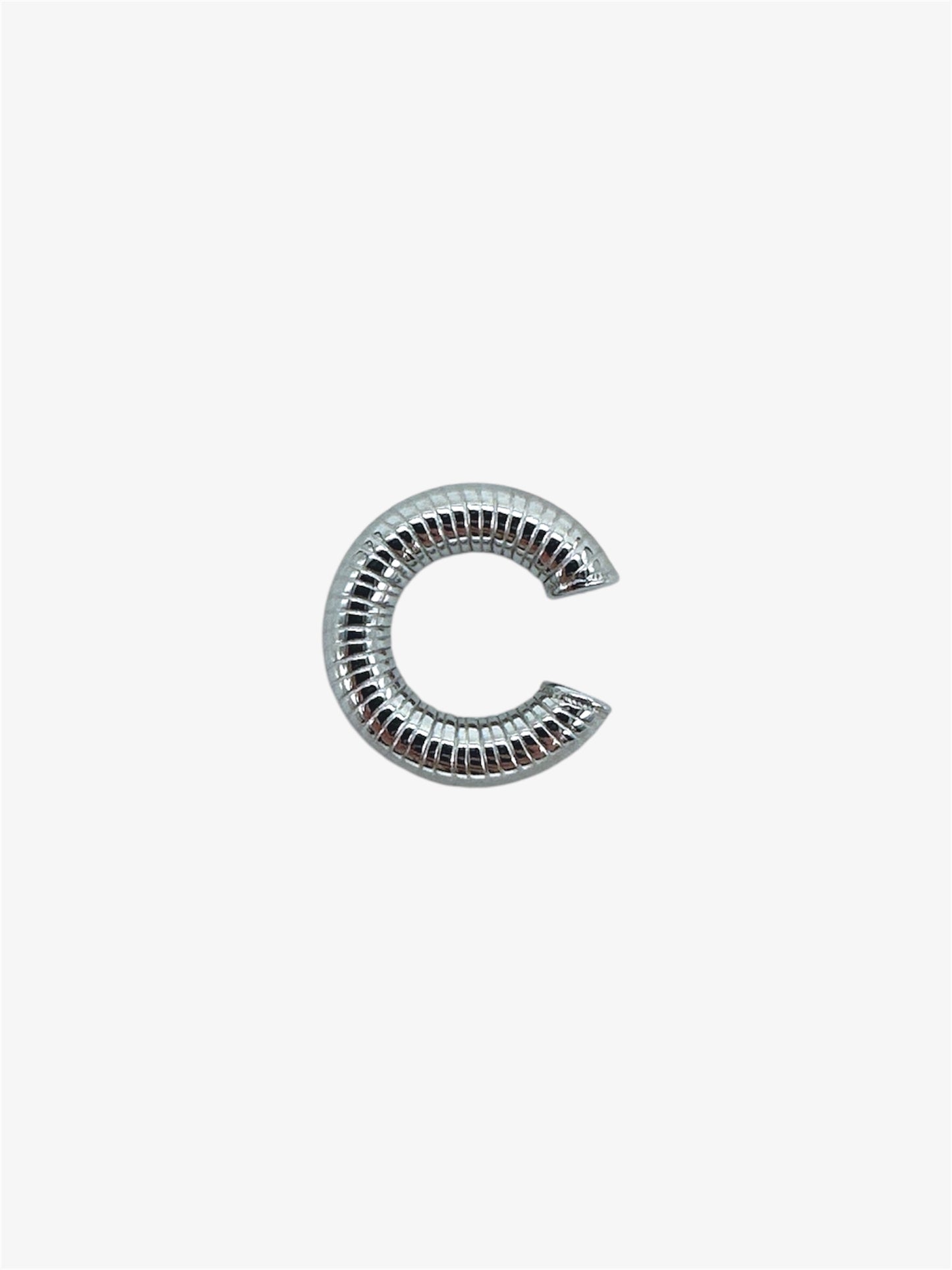 Orecchino Cuff Zigrinato Slim