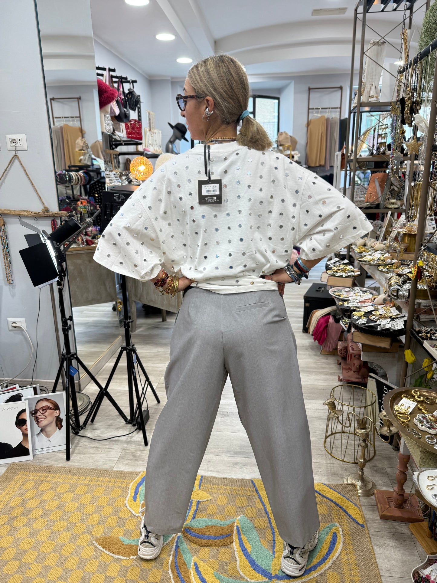 Pantalone a Pieghe