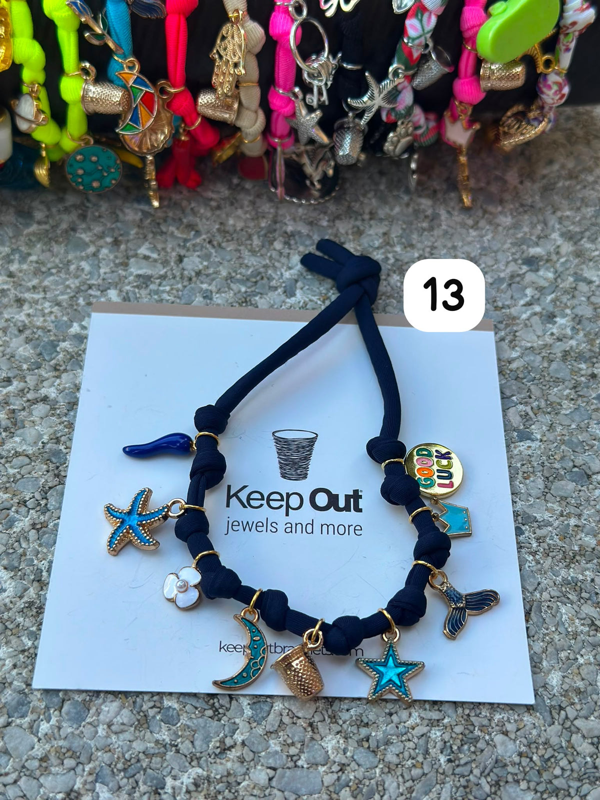 Cavigliere/Bracciali  licra Ditale Keepout