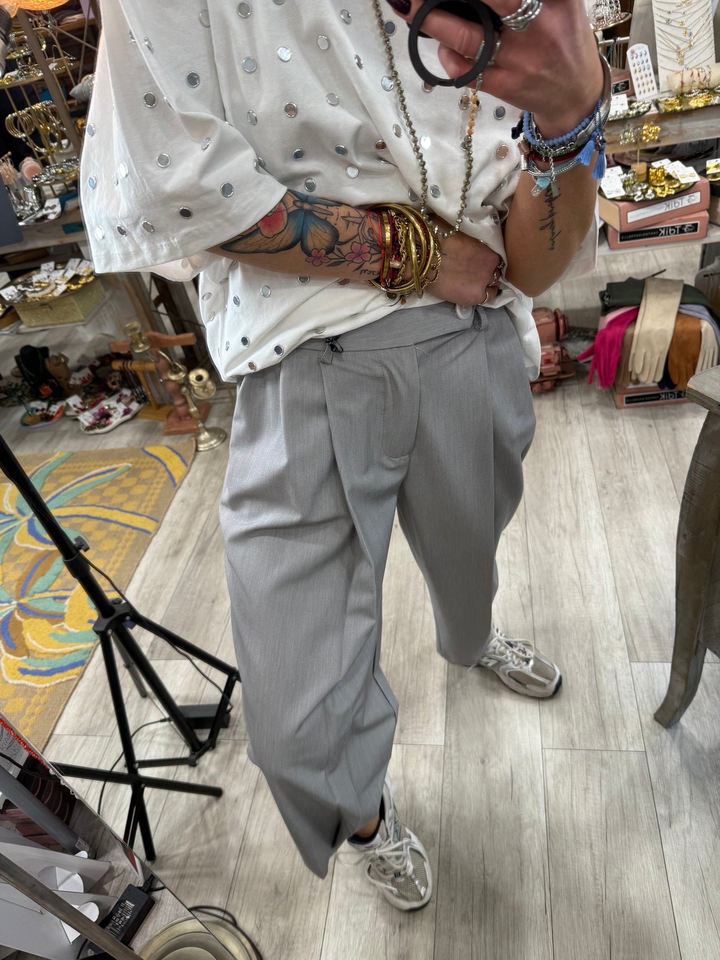 Pantalone a Pieghe