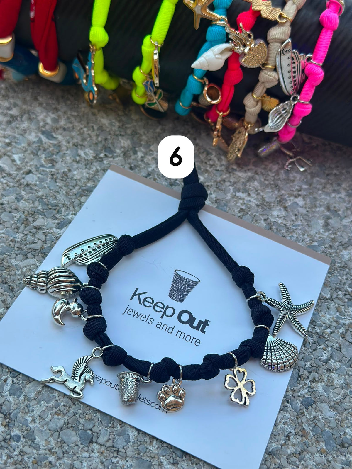 Cavigliere/Bracciali  licra Ditale Keepout