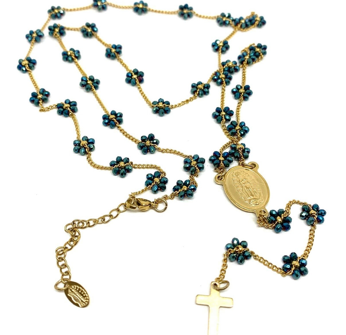 Collier Chapelet Croix ALANI