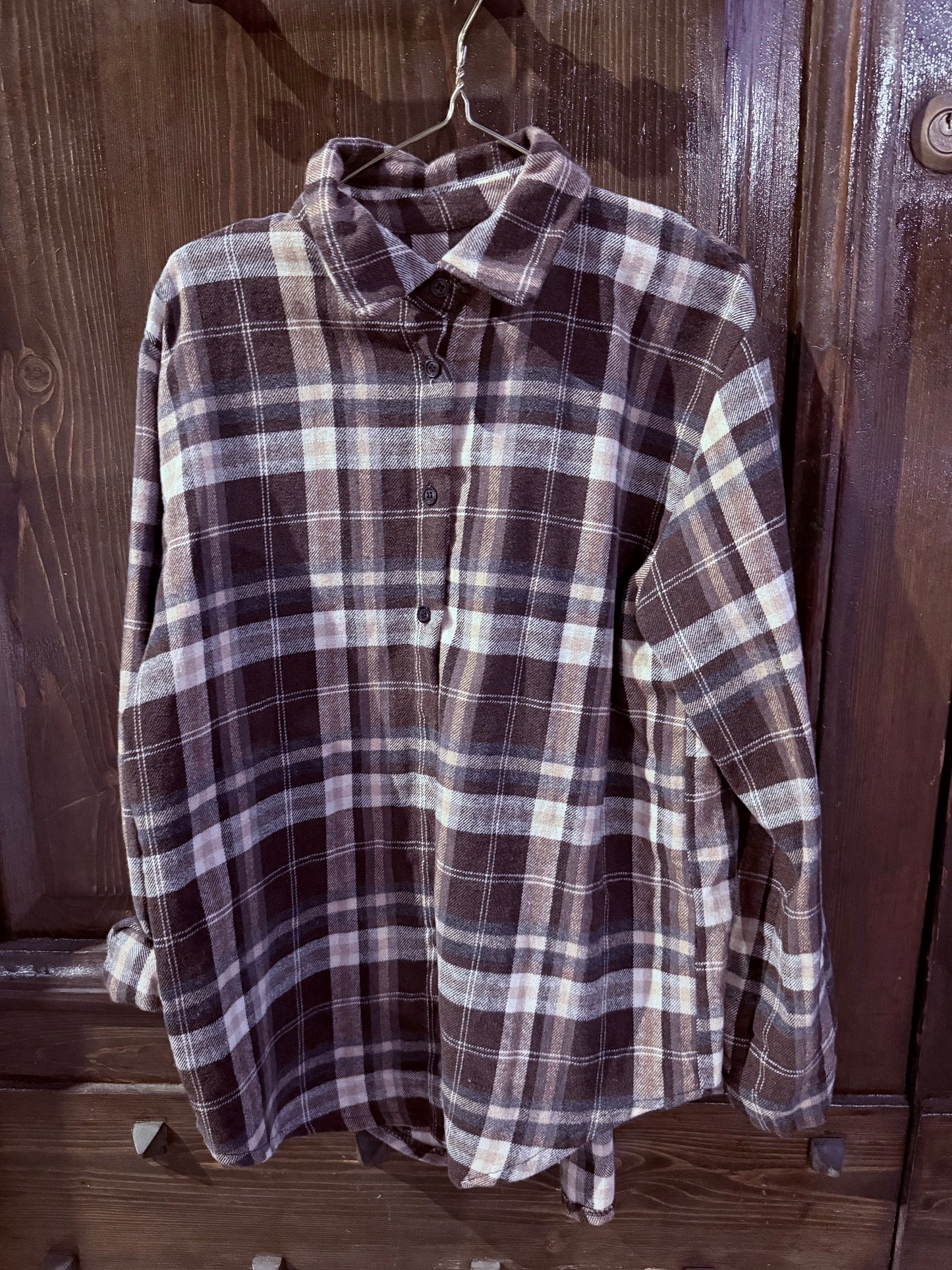 Camicia Scacchi lana