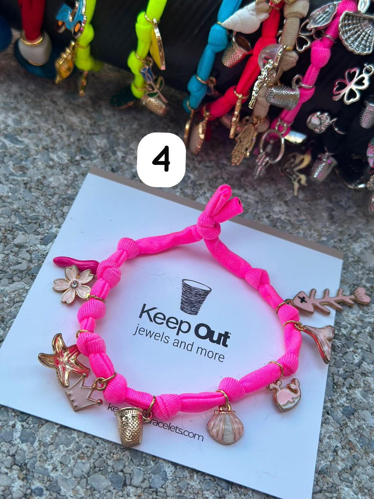 Cavigliere/Bracciali  licra Ditale Keepout