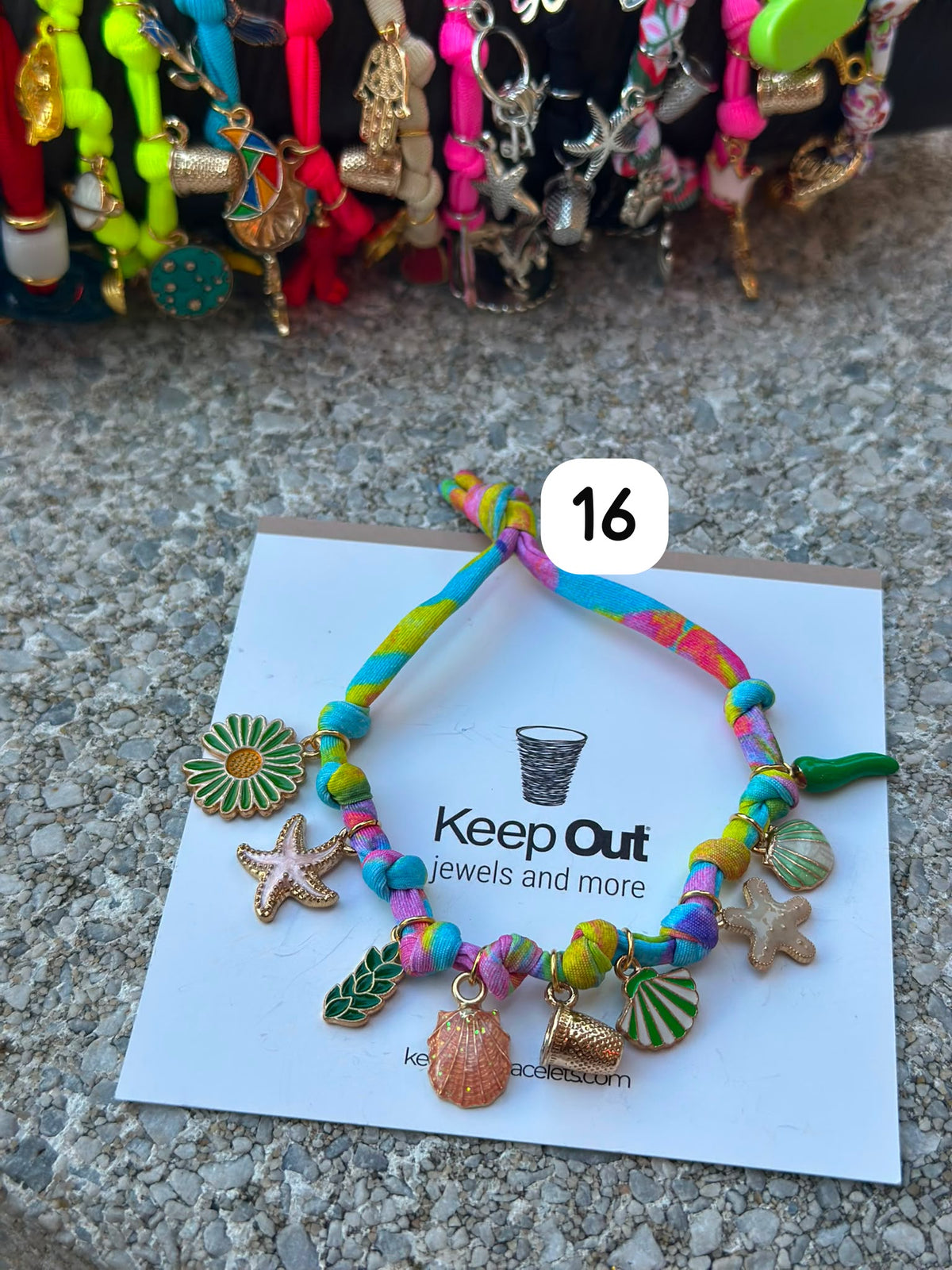 Cavigliere/Bracciali  licra Ditale Keepout
