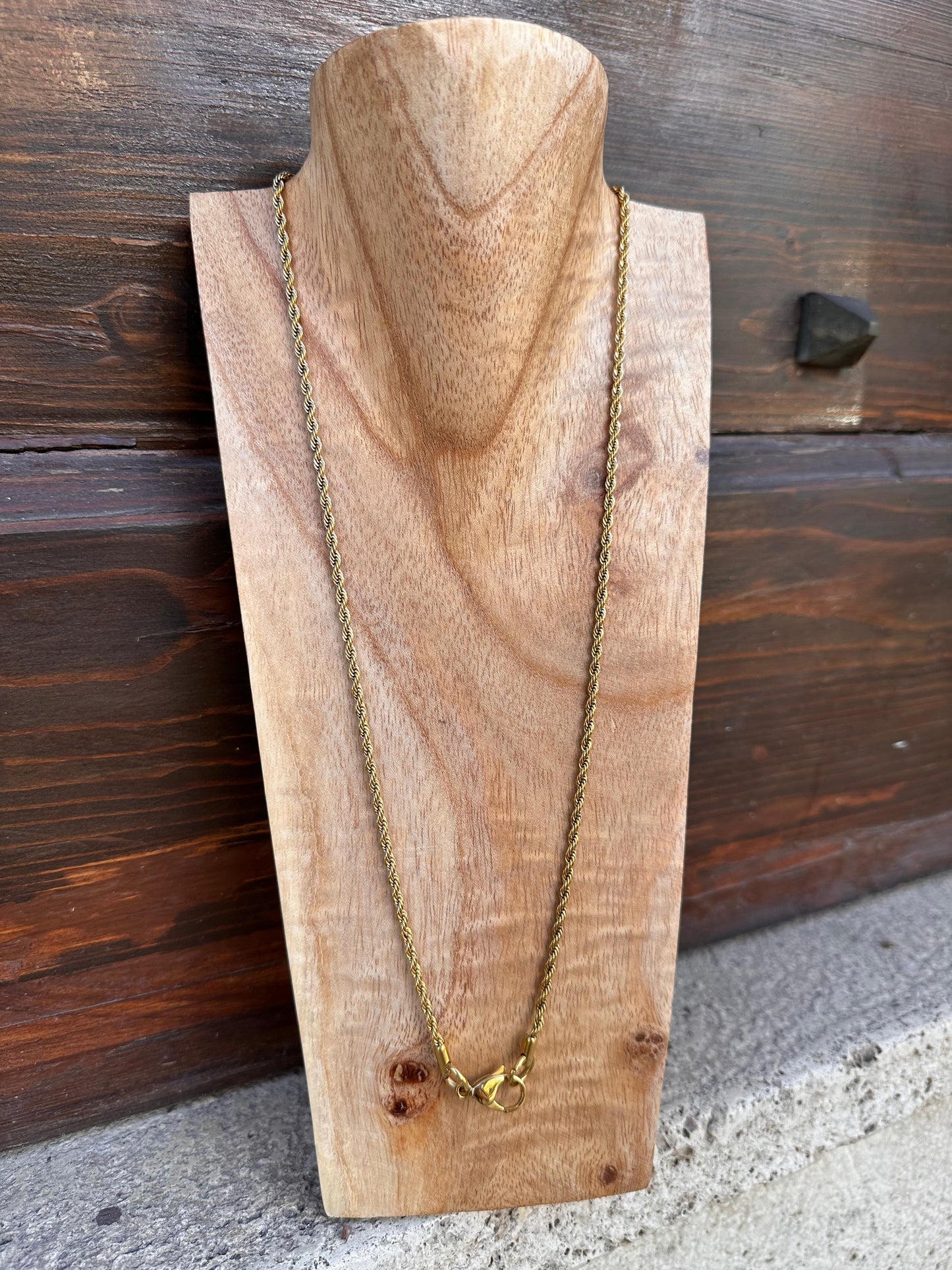 Collana Torchon lunga con Gancio over