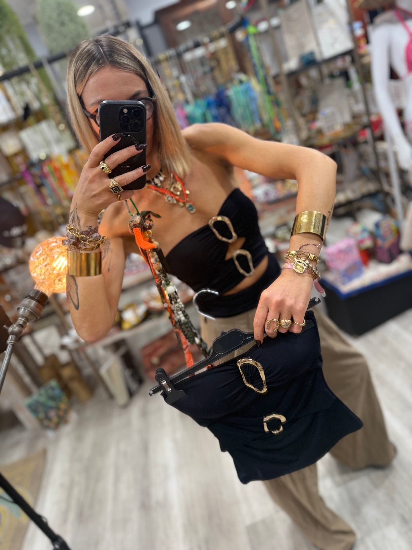 Top a fascia con inserto