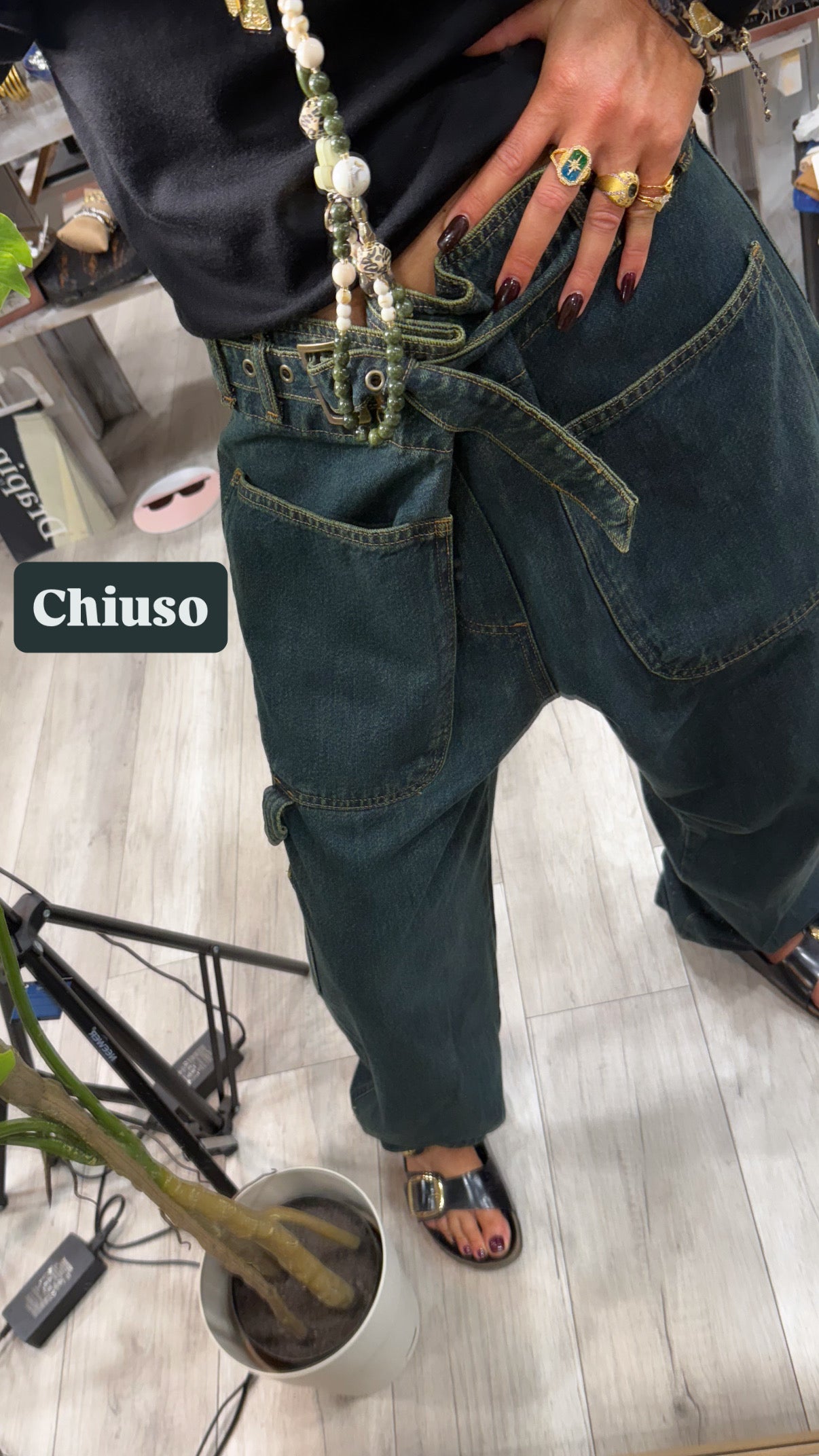 Jeans Cargo 5 tasche
