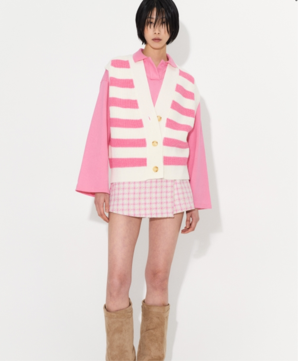 Gilet a righe