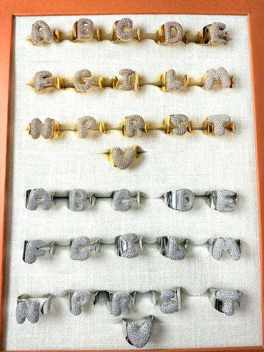 Anelli Lettera Chunchy