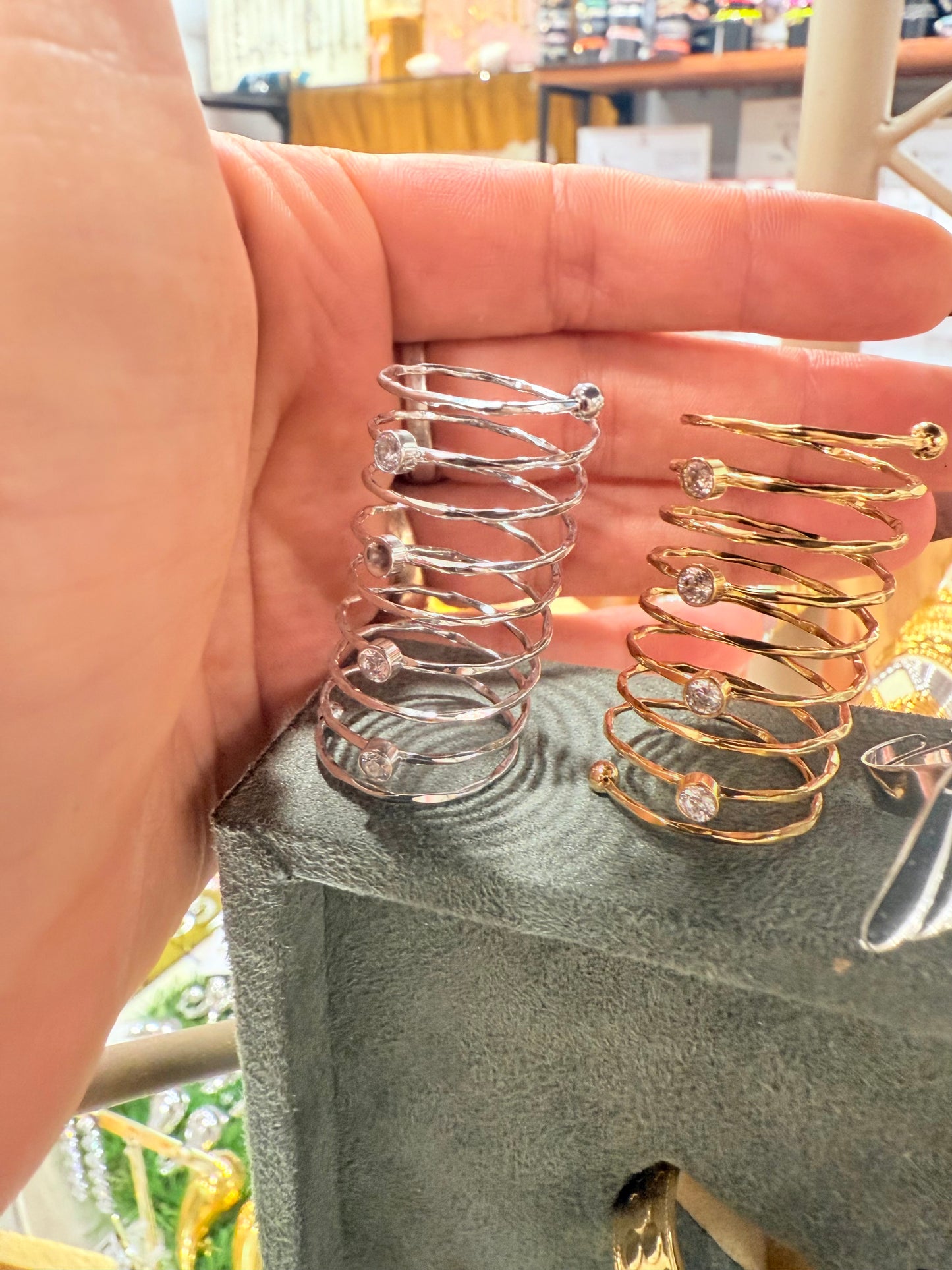 Anelli spirale regolabili