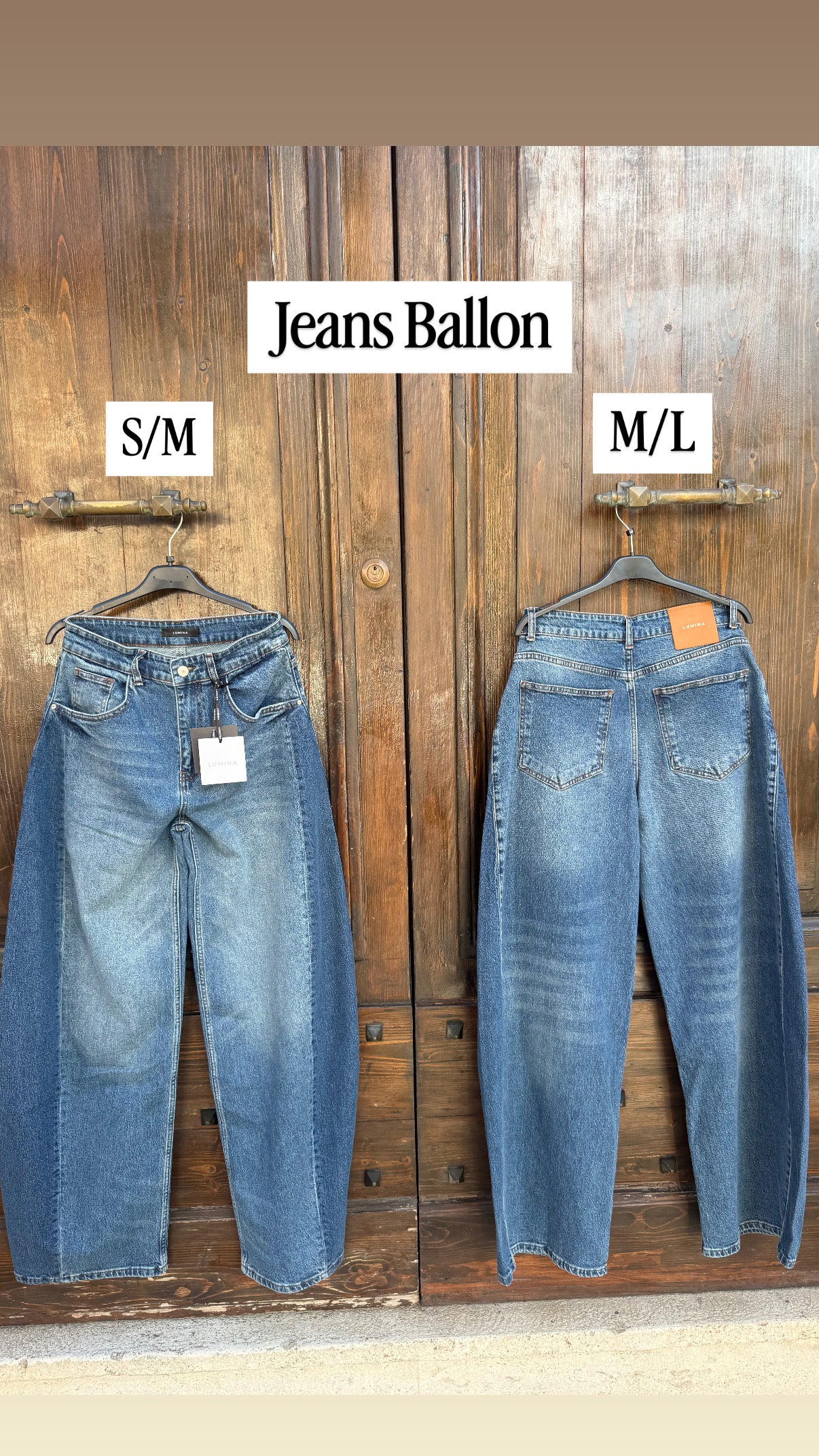 JEANS BAGGY LUMINA