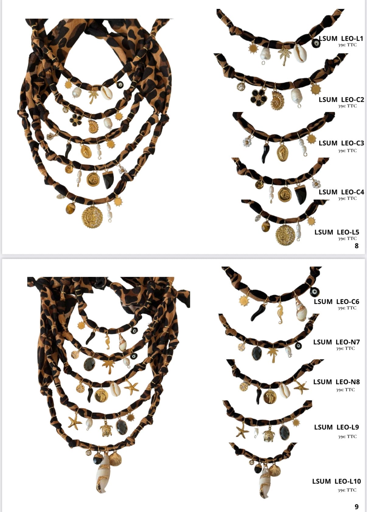 Collana Léo Summer Animalier