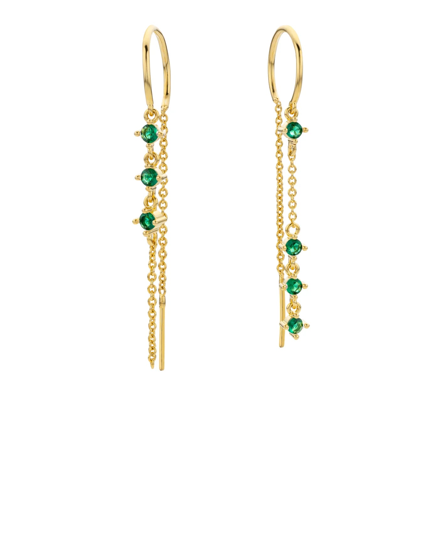 BOUCLES D'OREILLES - GREEN RIALTO