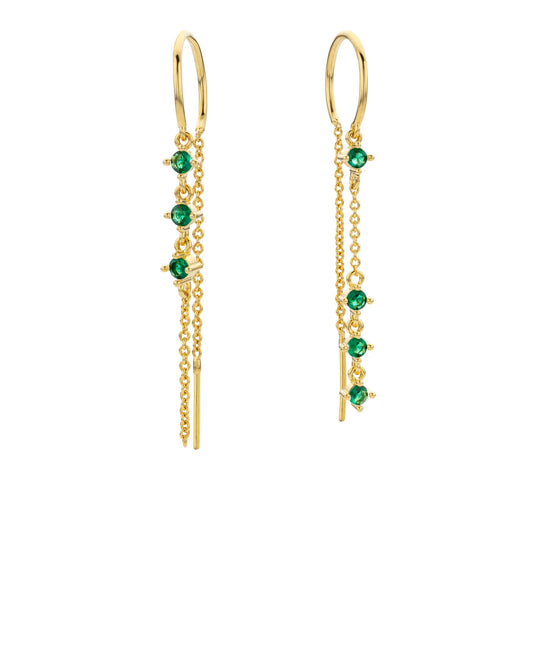 BOUCLES D'OREILLES - GREEN RIALTO