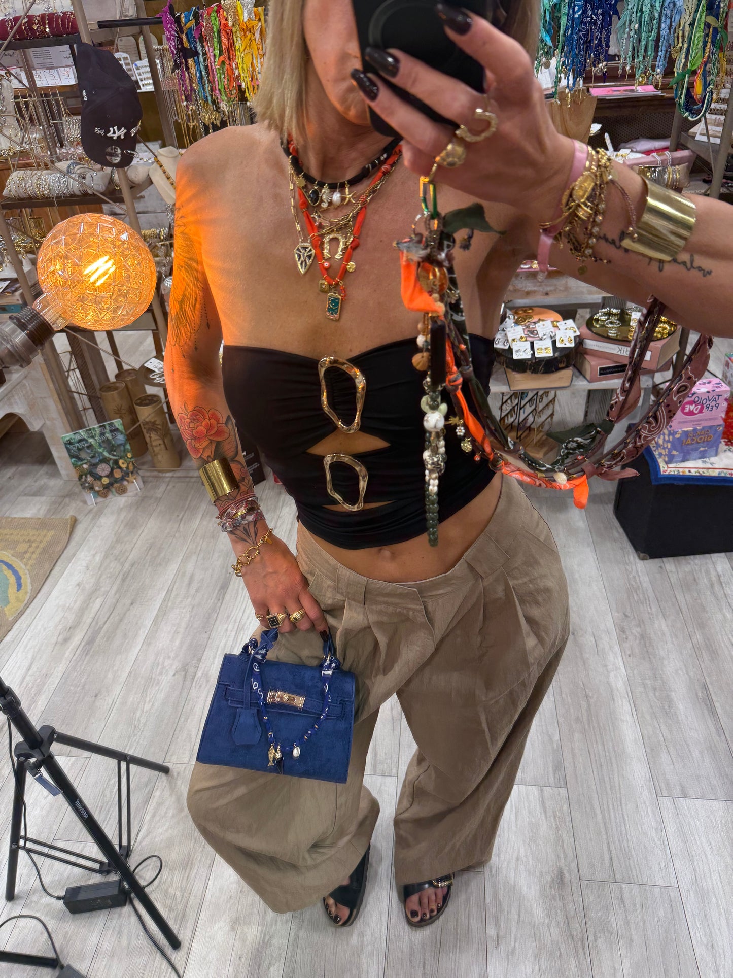 Top a fascia con inserto