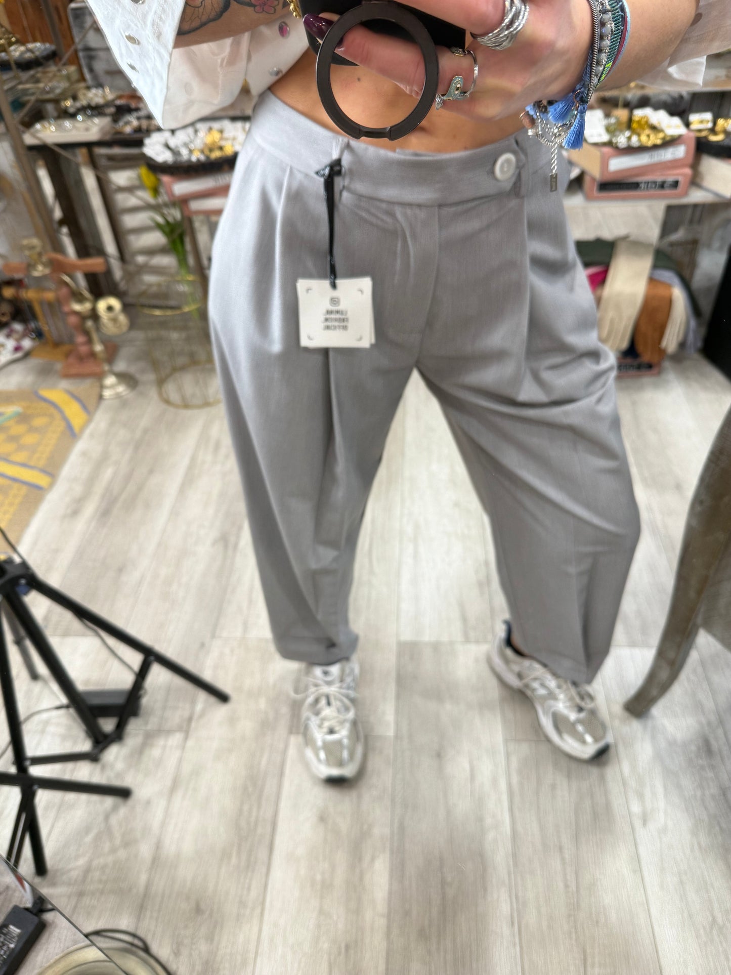 Pantalone a Pieghe