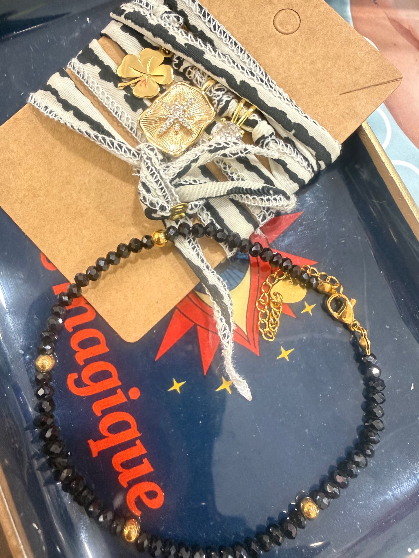 Collana Torchon lunga con Gancio over