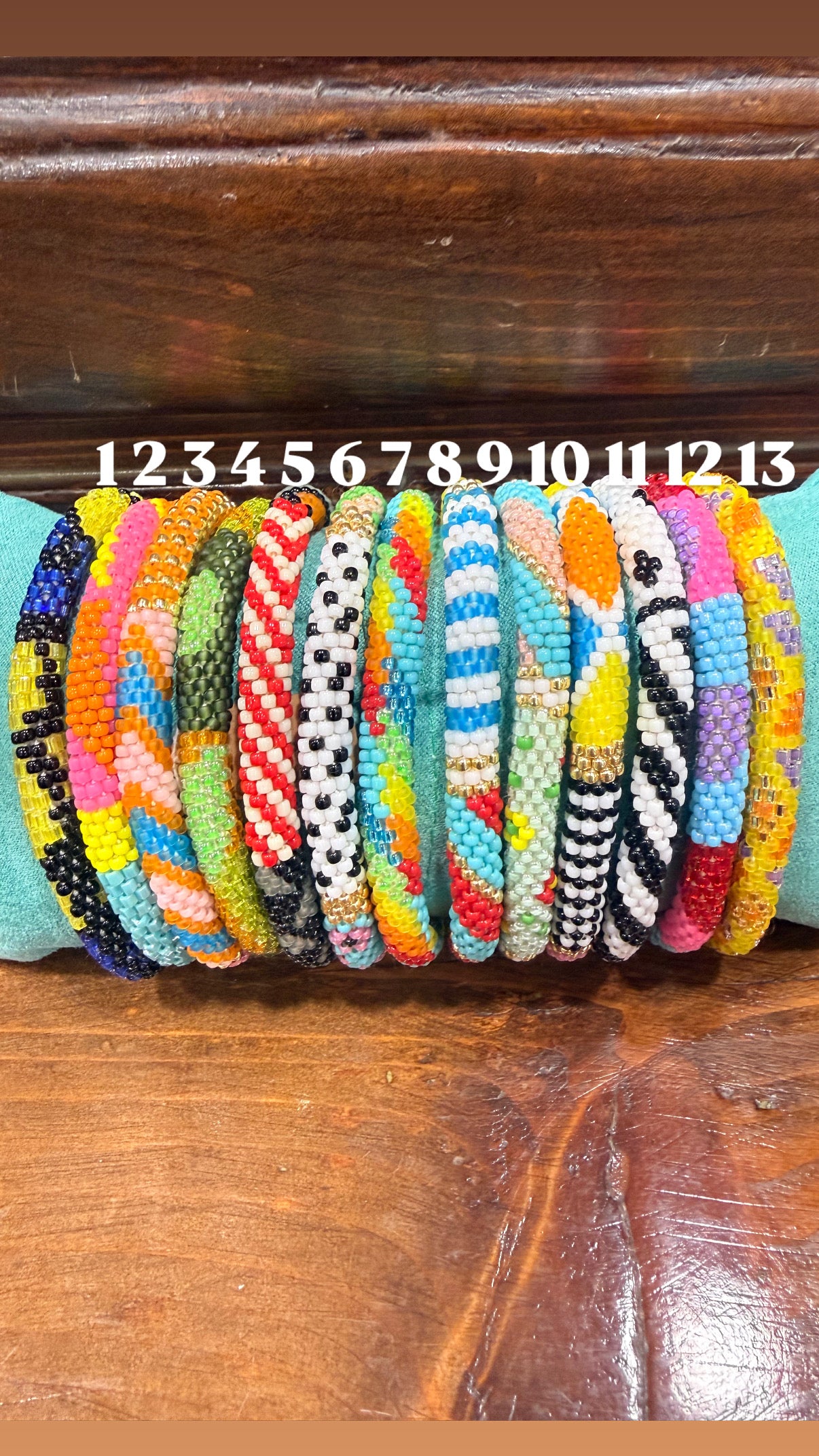 Bracelet Népalais DONUTS WAX