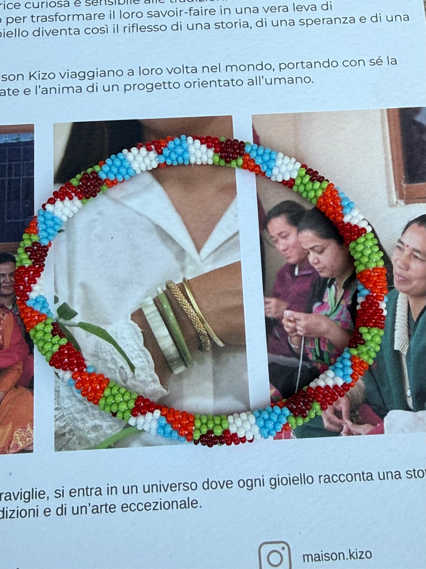 Cavigliera Nepalese Maison Kizo