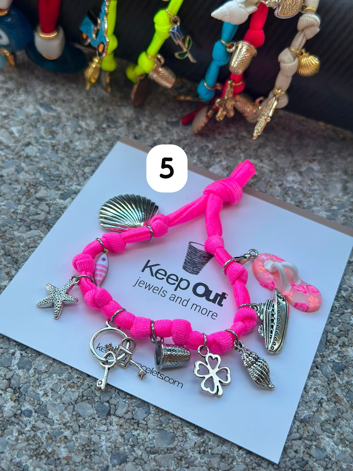 Cavigliere/Bracciali  licra Ditale Keepout