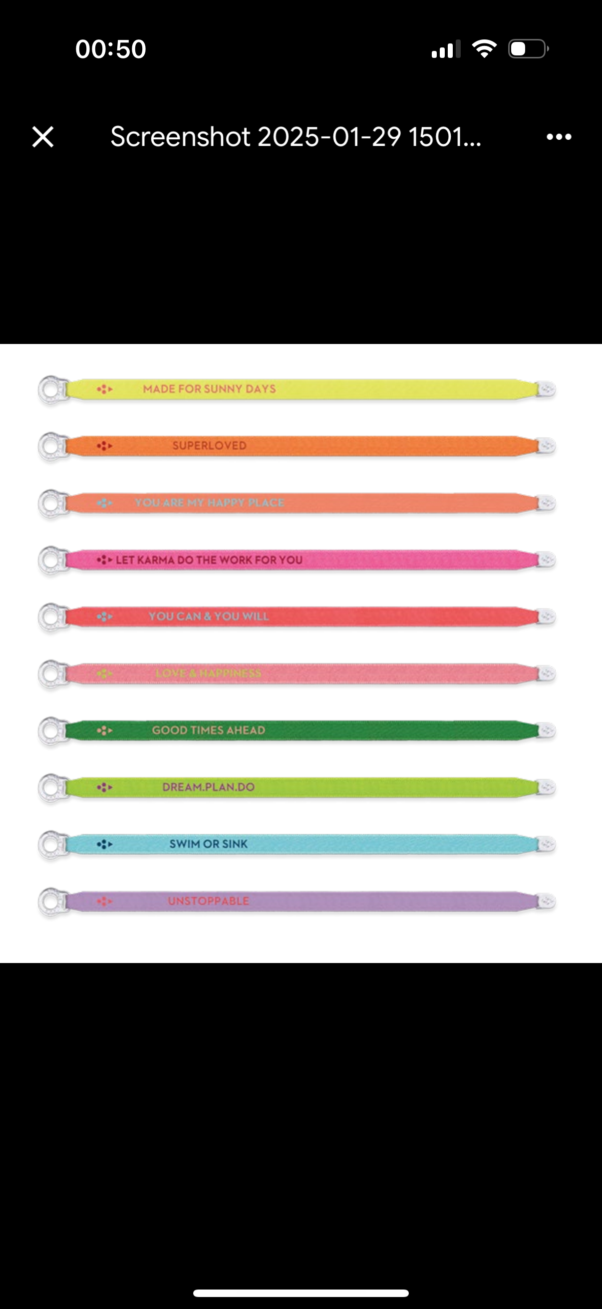 Bracciali Good Vibes 🌈